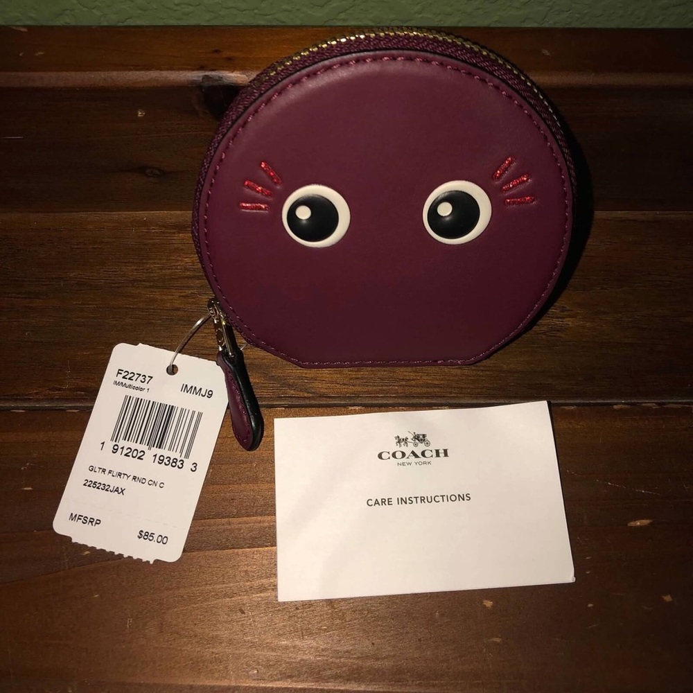 Coach Emoji Coin Purse